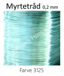Myrtetråd 0,2 mm farve 3125 isblå